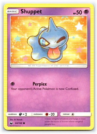 Shuppet 64/168 ~ English Near Mint