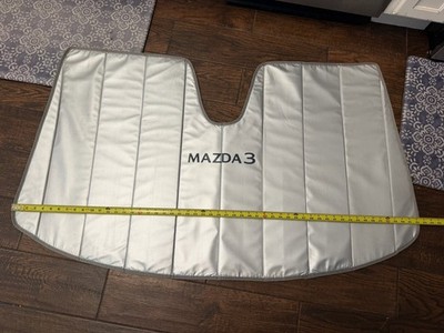 OEM Genuine Mazda 3 Front Windshield Sunscreen Sun Shade Folding Accordian