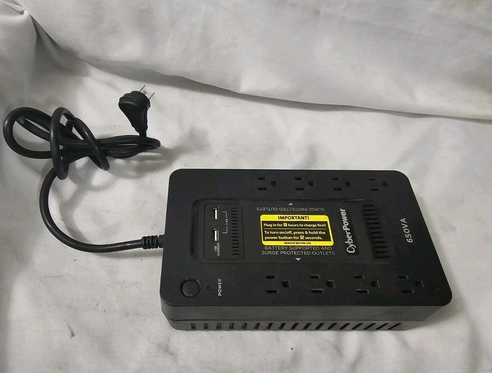 CyberPower SX650U-R 650VA/360W UPS System - Image 2 of 4