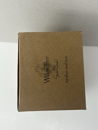 🌳Statuina Albero Salice Madre e Figlio 8 Pollici Resina Dipinta a Mano Regalo Spedizione 1 Giorno!👍 - Foto 15 di 16