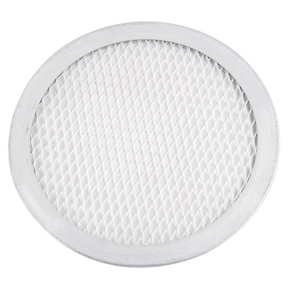 , 18706, Aluminum Pizza Screen, 6" x 6" x 0.1", Silver
