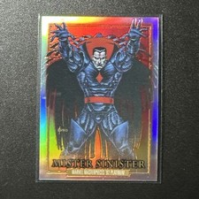 2024 SkyBox Marvel Masterpieces 92 Platinum Rainbow #58 Mister Sinister