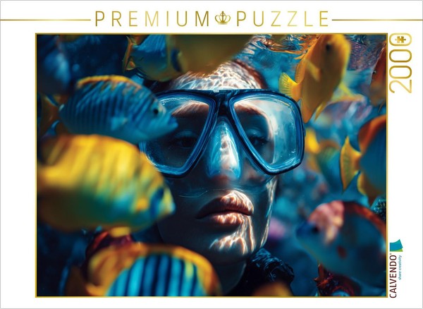 Calvendo Puzzle Colors Broaden The Horizon | 2000 Pieces, Finished Size 35.4 × 2-image