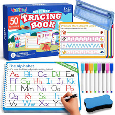 Preschool Learning Activities, Tracing Books for Kids Ages 3 , Toddler Handwriti