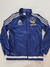 LA Galaxy 2017 Adidas Anthem Jacket Youth Size L Custom "Naylor"