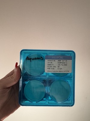 NEW Millipore HIBM92342A Membrane Filters, Mixed Cellulose Esters, 5.0uM 100/pk