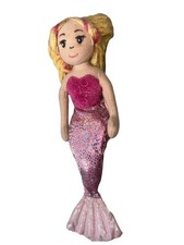 Aurora Plush Sea Sparkles Marina Mermaid 9" Doll Stuffed Animal Toy