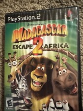 Madagascar: Escape 2 Africa Sony PlayStation 2, 2008, Complete in Box And Manual