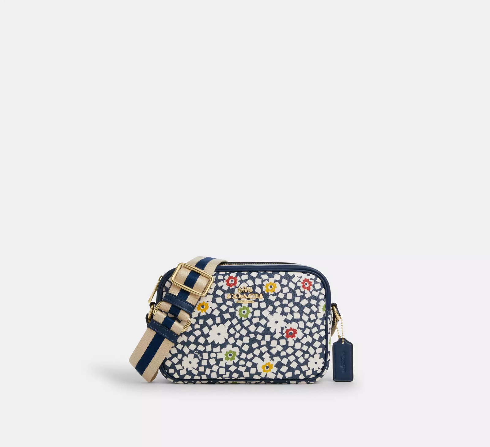 Coach CBM22 Jamie Camera Bag with Floral Print 100% Authenti