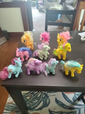 My Little Pony 7 G1, 3 Other Gen; Lot Of 10 MLP Ponies