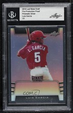 2020 Leaf Flash Flashback Base Auto 1/1 Luis Garcia #BA-LG1 0eq6
