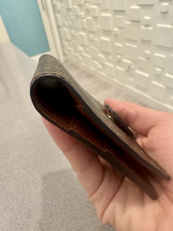 RARE Louis Vuitton Monogram Mini Card Pocket Organizer Agenda Planner - Image 4 of 4