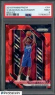 2018 Panini Red Ice Prizm #184 Shai Gilgeous-Alexander RC Rookie PSA 9 MINT