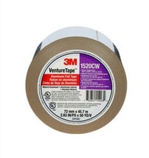 3M Venture Tape Aluminum Foil High Temperature Tape 2.83" X 50YD HVAC 3243
