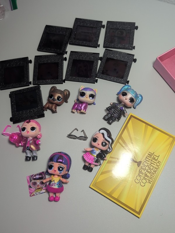 LOL Surprise Movie magic Lot Of 6 L.O.L. dolls fast! Kansas, Glamstraunaut, Pop 