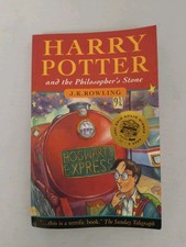 Harry Potter & The Philosopher's Stone. 1st Edition / 30th Print. Good Condition