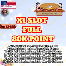 Wizarding World Partners Monopoly go Events  X1 SLOT FULL CARRY 80K  CHEAPEST