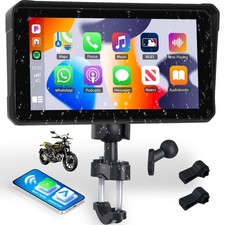 SIXTOP Motorcycle CarPlay Screen with Wireless Apple CarPlay Android Auto, 6 ...