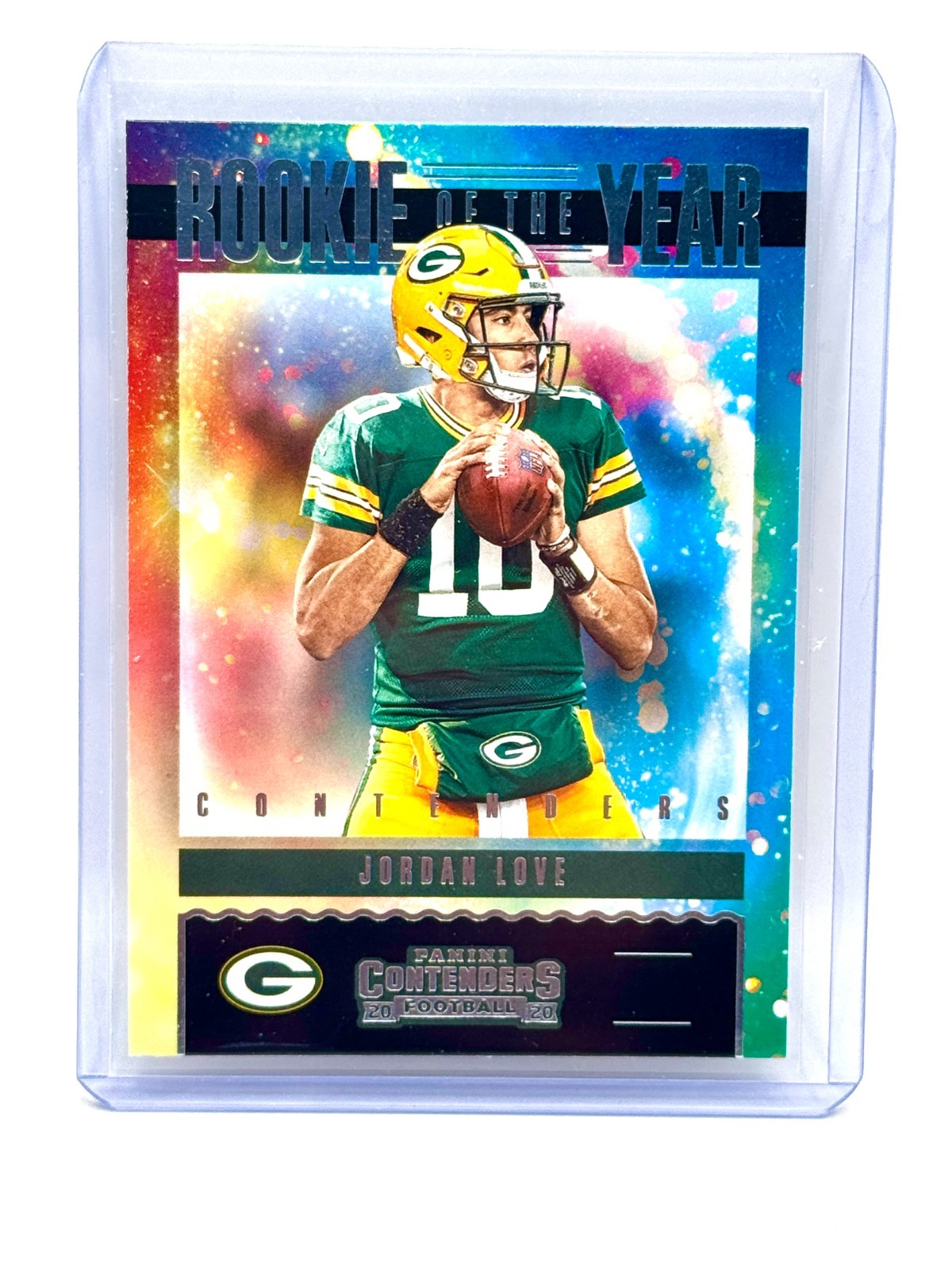 2020 Panini Contenders #RY-JLO Jordan Love Rookie of the Year Contenders