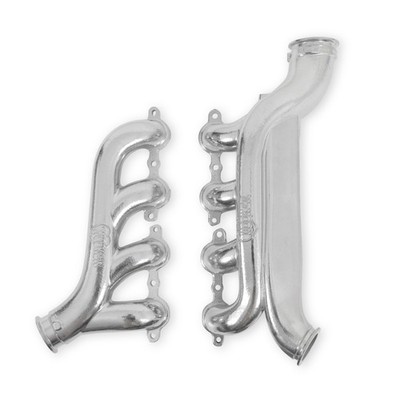 Hooker Blackheart 8510-1HKR LS Turbo Exhaust Manifolds - Silver