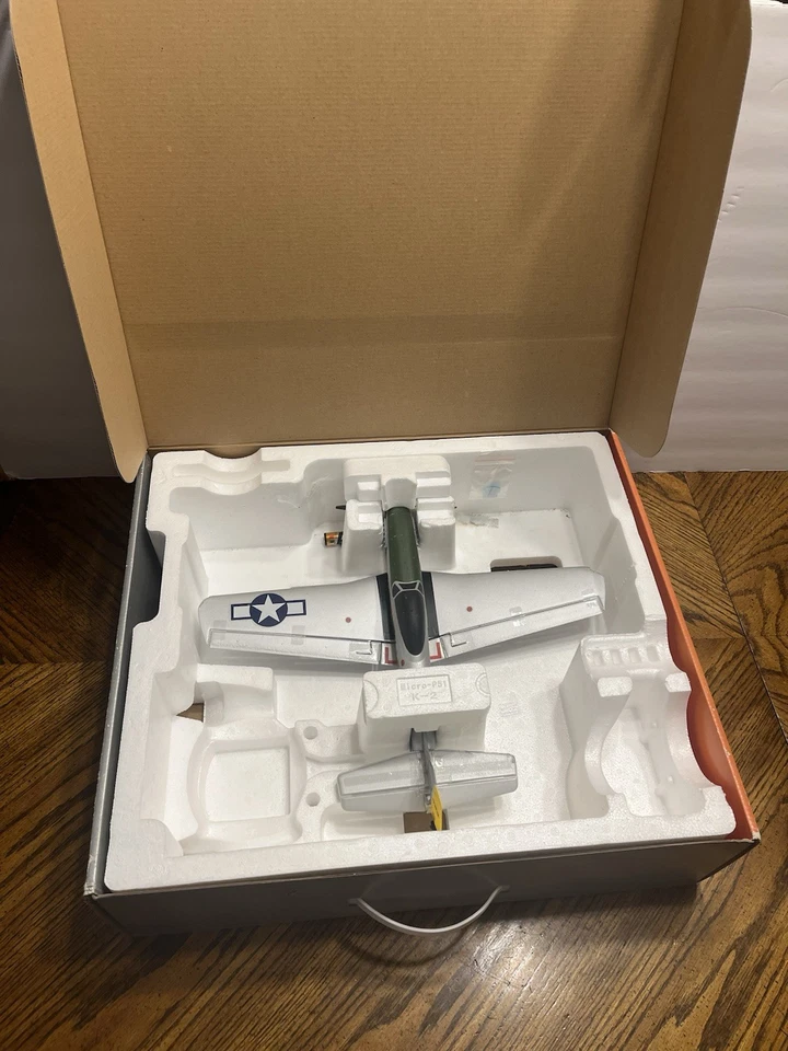 Parkzone P-51D Mustang BNF Ultra Micro Warbird Classic RC Radio Control Airplane - Image 4 of 4