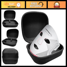 LED Light Therapy Mask Hard Case - Protective Storage for Skin Treatment Device