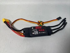 DYS 60A 2-6S Brushless ESC with 5V/6A SBEC XT60 & 3.5mm Plug Dys 60a Esc 
