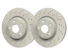 Mercedes-Benz Genuine AMG Brake Discs Pair Front Vented For A-Class 176