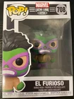 Pop! Marvel: Lucha Libre El Furioso (Hulk)