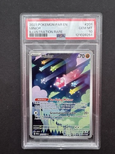 *PSA 10* Minior 201/182 - Paradox Rift - Illustration Rare - Gem Mint Pokémon
