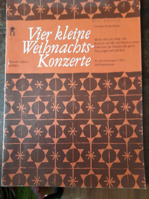 Vier kleine Weihnachtskonzerte Günther Kretschmar