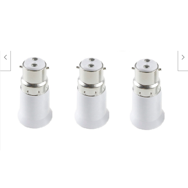 CritchCorp E27 to B22 V1 bulb Converter, Make your E27 bulb work in a