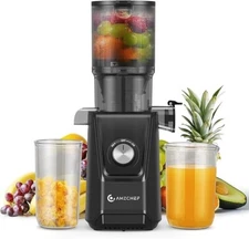 Juicer Machines, TUUMIIST Cold Press Juicer with 4.25'' Large Feed Chute Fit