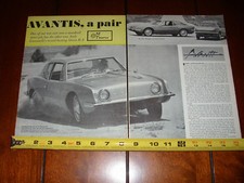 1963 Studebaker Avanti R-3 Supercharged Vs. Avanti R1 Original Article