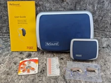 Resound ZIGA (ZG71-DVI) Hearing Aid Single Battery Powered W/Case & Batteries