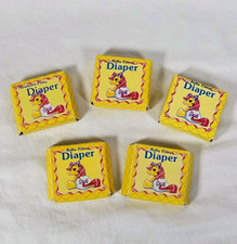 Baby Pony Diapers Lot 5 G1 Vintage Hasbro Toy Accessories Ponies Fabric Newborn