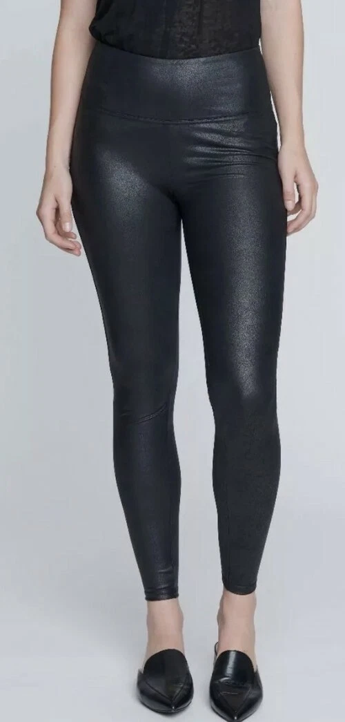 SEVEN 7 Ultra High Rise FAUX LEATHER Leggings Pants Black XX-Large NEW