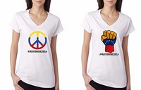 Pray For Venezuela T-shirt Peace For Venezuela Support Patriotic Women Pray For Venezuela T-shirt Peace For Venezuela Support Patriotic Women