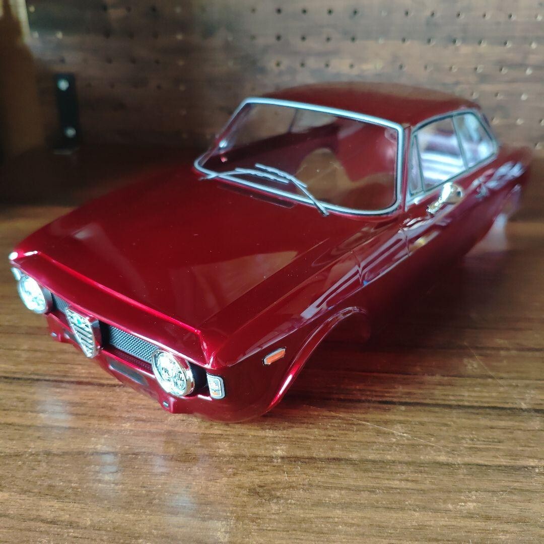 Tamiya Alfa Romeo RC car body shell for radio controlled vehicles