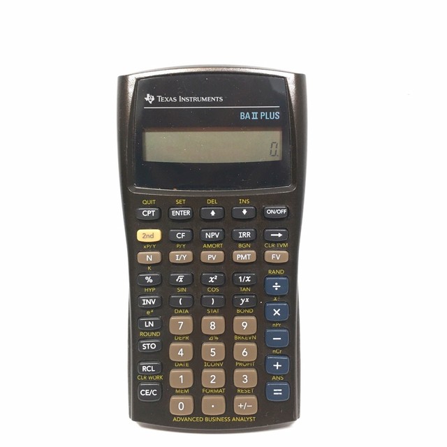 Calcolatrice Finanziaria Texas Instruments TI-BA II Plus - Per Ammortamenti E Statistiche - Foto 5
