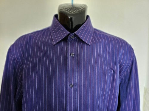 JACK REID TAILORING EXCLUSIVE FOR BHS MENS AMAZING SHIRT size: 16.5 /L - Picture 4 of 9
