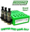 Redding Full Length 3 Die Set for 9mm Luger BRAND NEW! # 80172