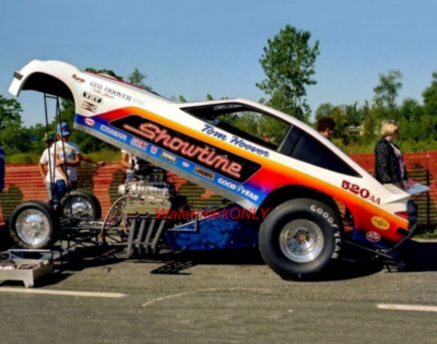 Tom Hoover ''Showtime'' 1976 Chevy Monza NITRO Funny Car PHOTO! #(15b)