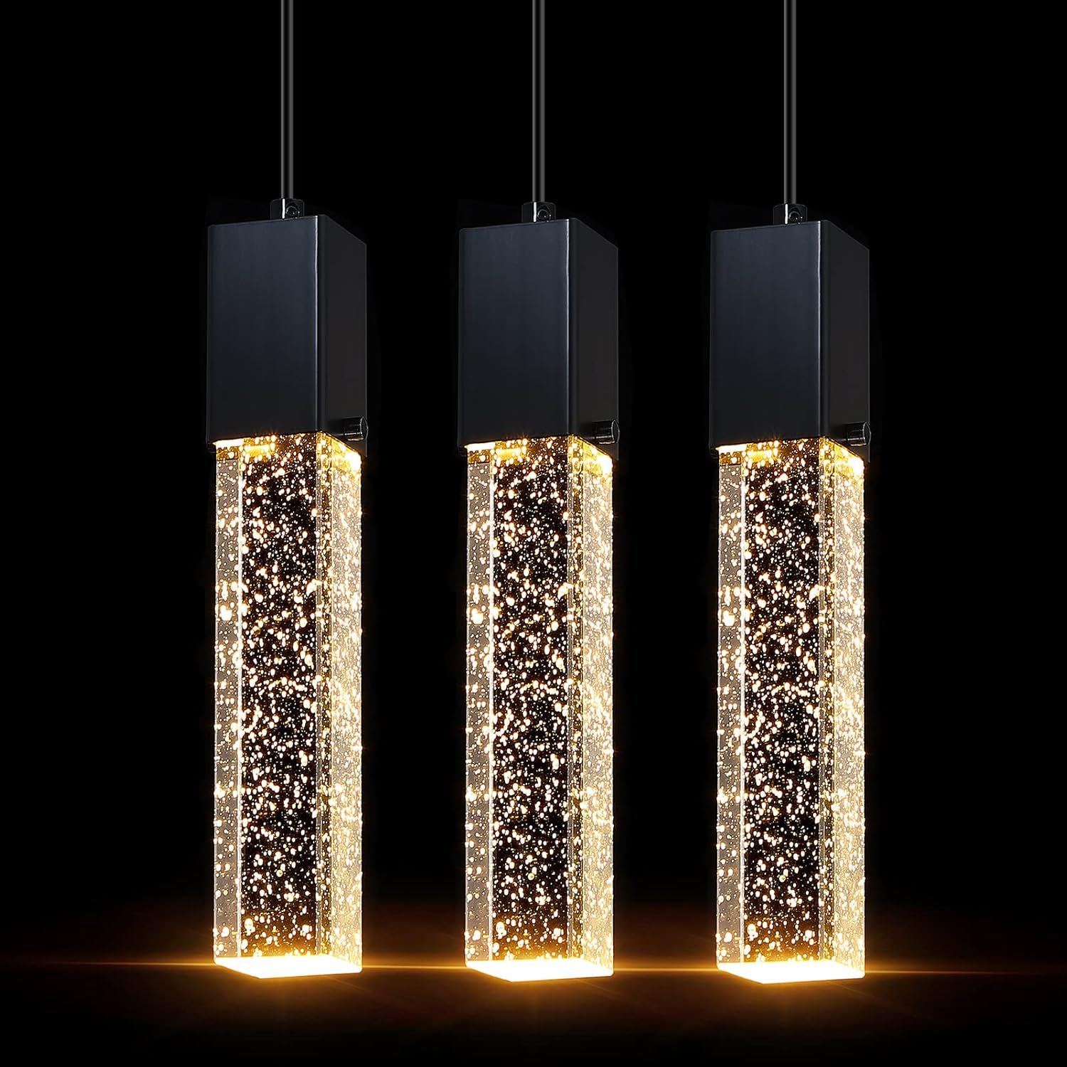 Mini Modern Crystal Pendant Light for Kitchen Island Hangings