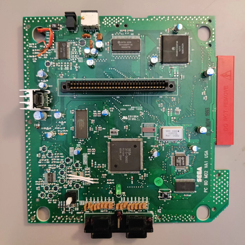 Sega Genesis Triple Bypass Install + Recap (Includes 3BP board and parts) - Image 2 of 4