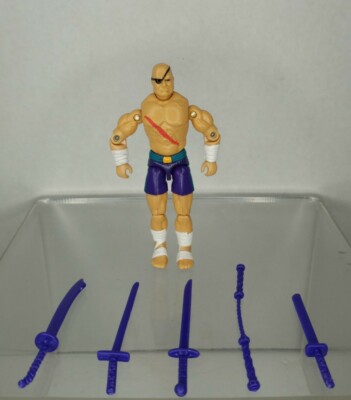 VTG 1994 HASBRO GI Joe ARAH Sagat - Purple - Devastator Dr. Street Fighter II