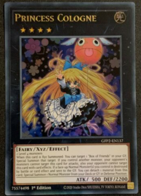Yugioh GFP2-EN137 Princess Cologne Ultra Rare NM 1st Ed Yugioh GFP2-EN137 Princess Cologne Ultra Rare NM 1st Ed