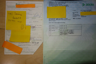 BMW e30 4/93 318i M40 Touring Fahrzeugbrief KFZ Brief Kombi Borbet A Anbauabnah.
