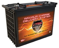 XTR155 GEM CAR 12V AGM VMAX Dry Battery 155AH VMAX