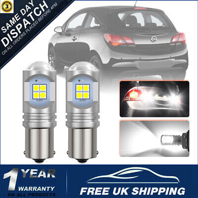 2X Xenon White Super Bright For VW Caddy Led Reverse Light Back up Lamp Bulbs UK